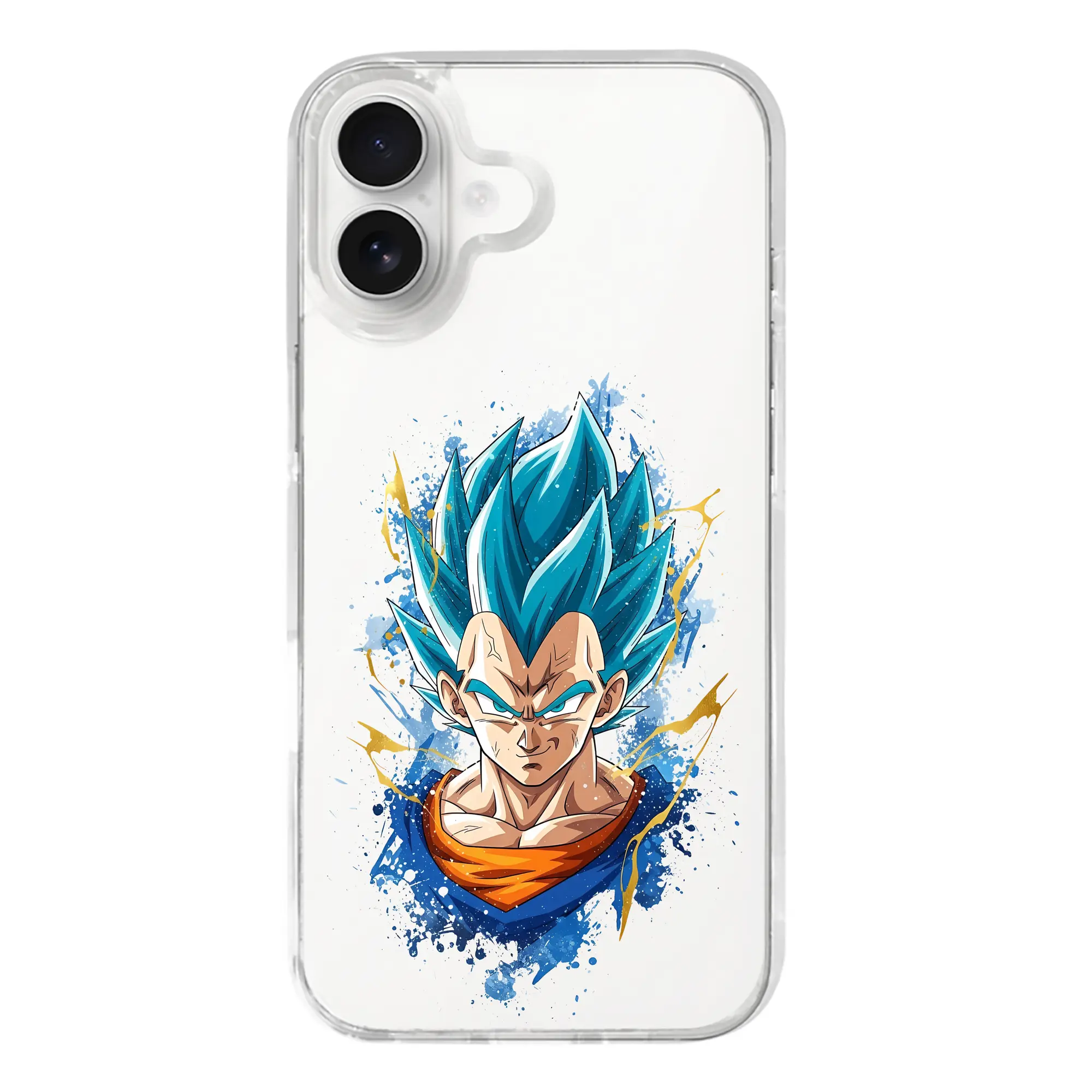 ドラゴンボール グッズ ベジータ - iPhone 17シリーズ 透明スマホケース – 薄型・耐衝撃・精密フィット保護カバー